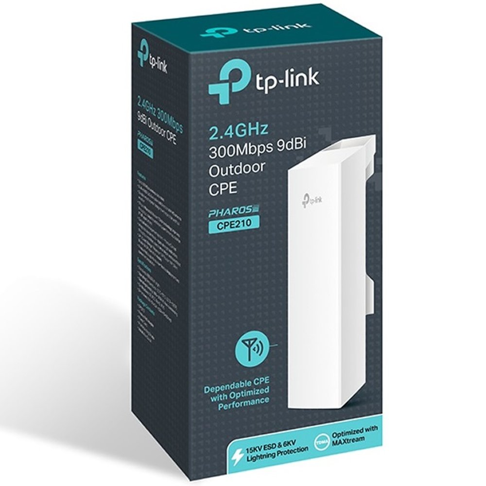 TP-LINK 2.4GHZ 300 MBPS 9DBI OUTDOOR CPE210