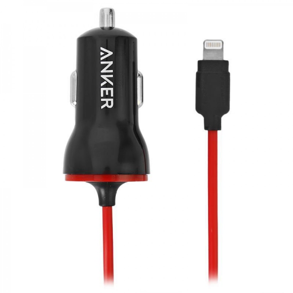 ANKER CAR CHARGER POWER DRIEV LIGHTNUNG A2307011-شاحن سيارة للآي فون من شركة أنكر A2307011